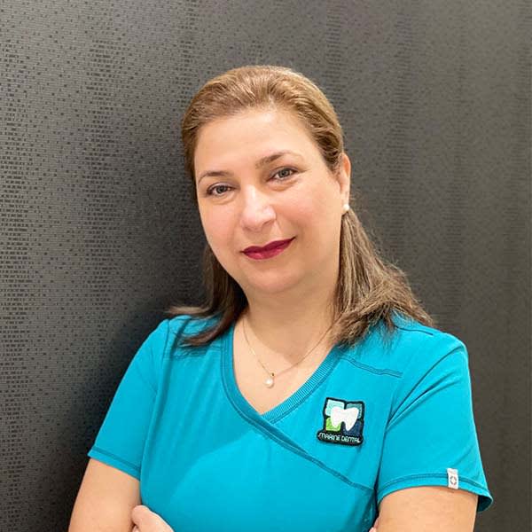 Neda, Receptionist, Marine Dental Clinic